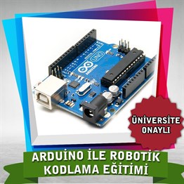Üniversite OnaylıArdunio İle Kodlama ve Robotik