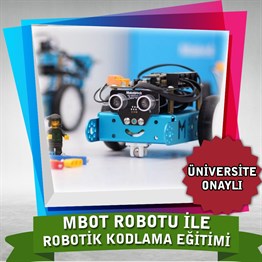 Mbot Robotu ile Robotik Kodlama Eğitimi Sertifikası